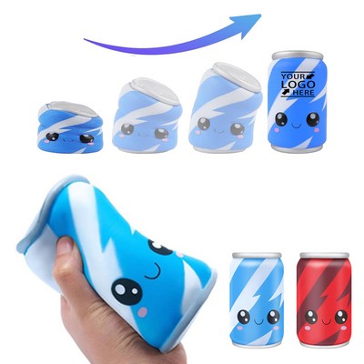 Soda Can Stress Toys PU Foam Stress Balls Kids Toys